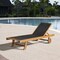Alaterre Furniture Caspian Eucalyptus Wood Outdoor Lounge Chair with Mesh Seating ANCP01EBO - alternate 5